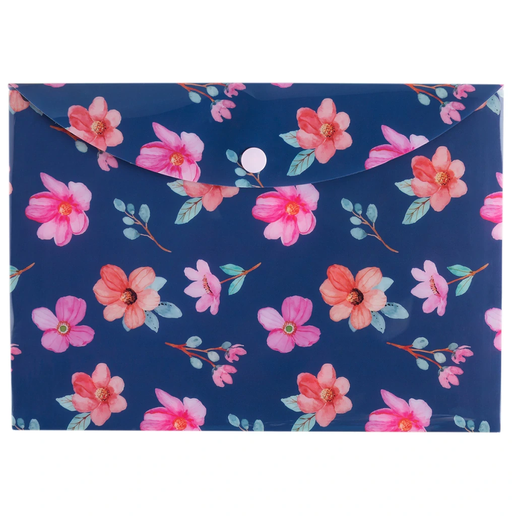 SOBRE PVC A5  C/BROCHE HORIZ.GARDEN