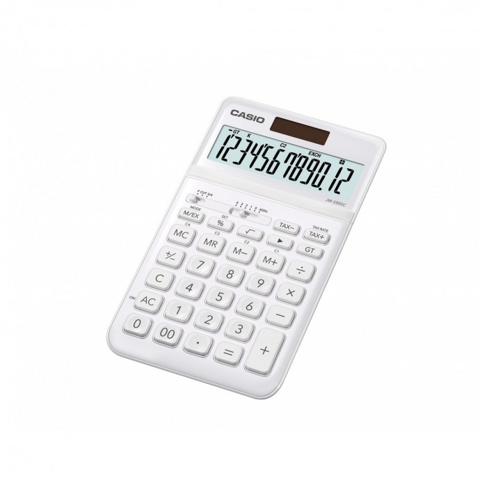 CALC.GRANDE 12dig. JW-200SC BLANCA CASIO
