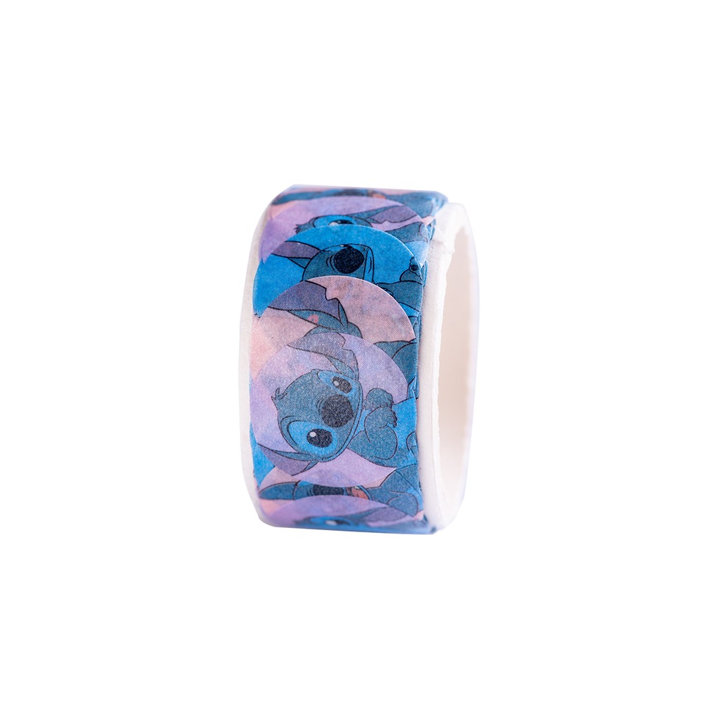 WASHI TAPE STICKERS REDONDOS STITCH