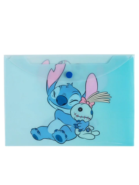SOBRE PVC A5  C/BROCHE HORIZ.STITCH