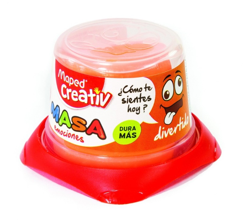 MASAS P/MODELAR x120grs. NARANJA MAPED CREATIV
