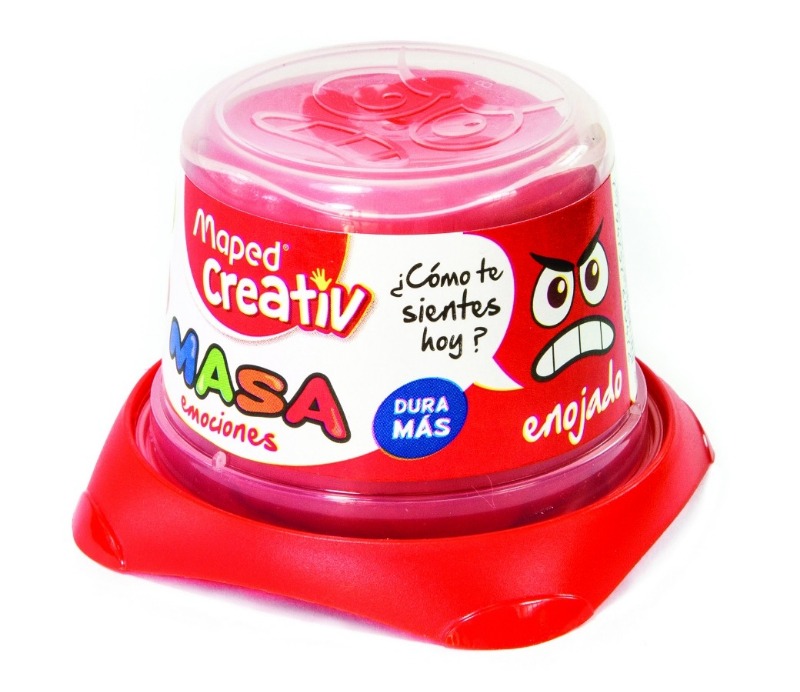 MASAS P/MODELAR x120grs. ROJO MAPED CREATIV