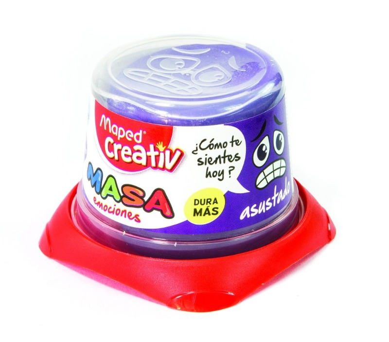 MASAS P/MODELAR x120grs. VIOLETA MAPED CREATIV