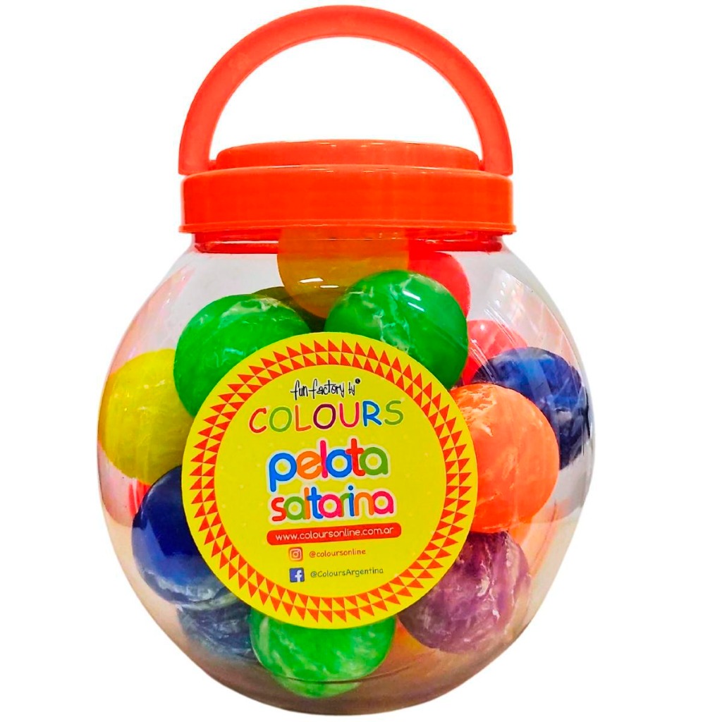 PELOTA SALTARINA MARMOLADA 49mm.