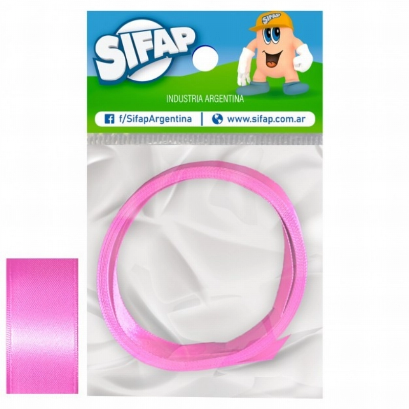 CINTA DE RASO 25mm X 3mts DIF. COLORES SIFAP