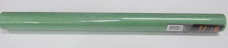 PVC AUTOADH.45cm.x3m.GLITTER VERDE