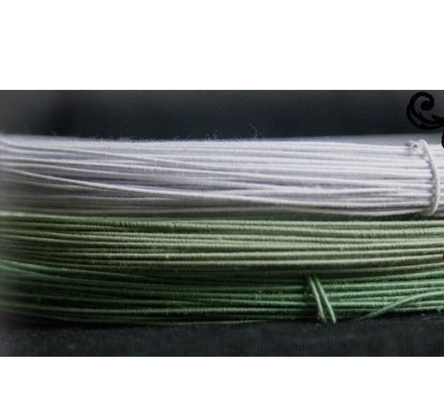 ALAMBRE FORRADO GSO.VDE/BCOx2m.