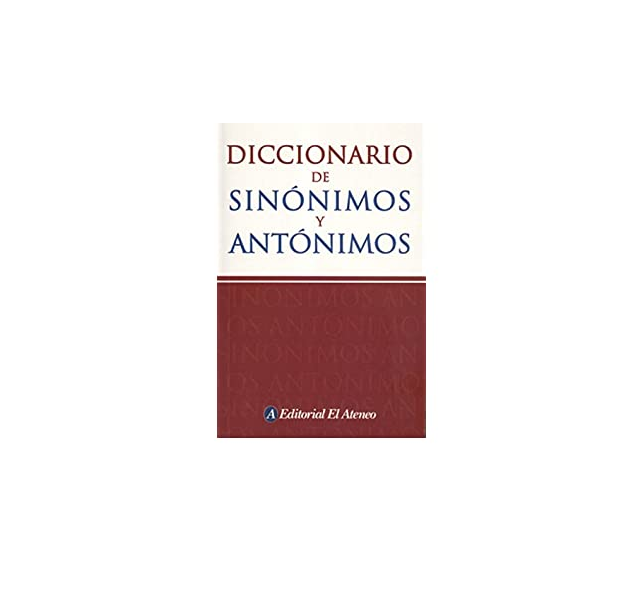 DICC.ESPAÑOL SINON/ANTON.EL ATENEO
