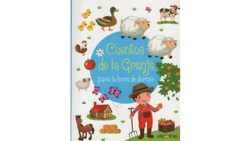 COL.CUENTOS de la GRANJA P/DORMIR CELESTE