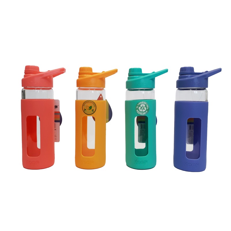BOTELLA VIDRIO P/LIQ. FRIO C/ ANTIDESL.470ML 