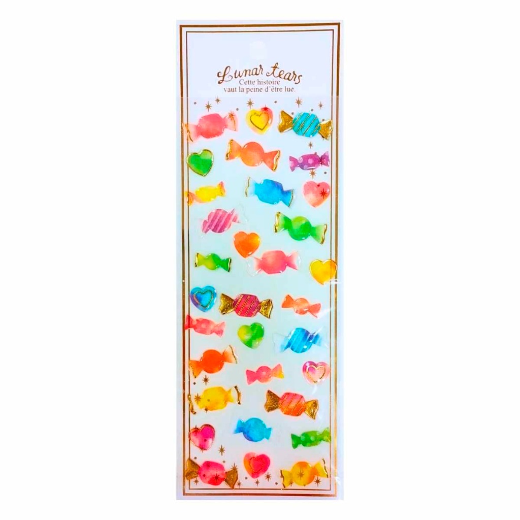 STICKER  DULCES C/RELIEVE
