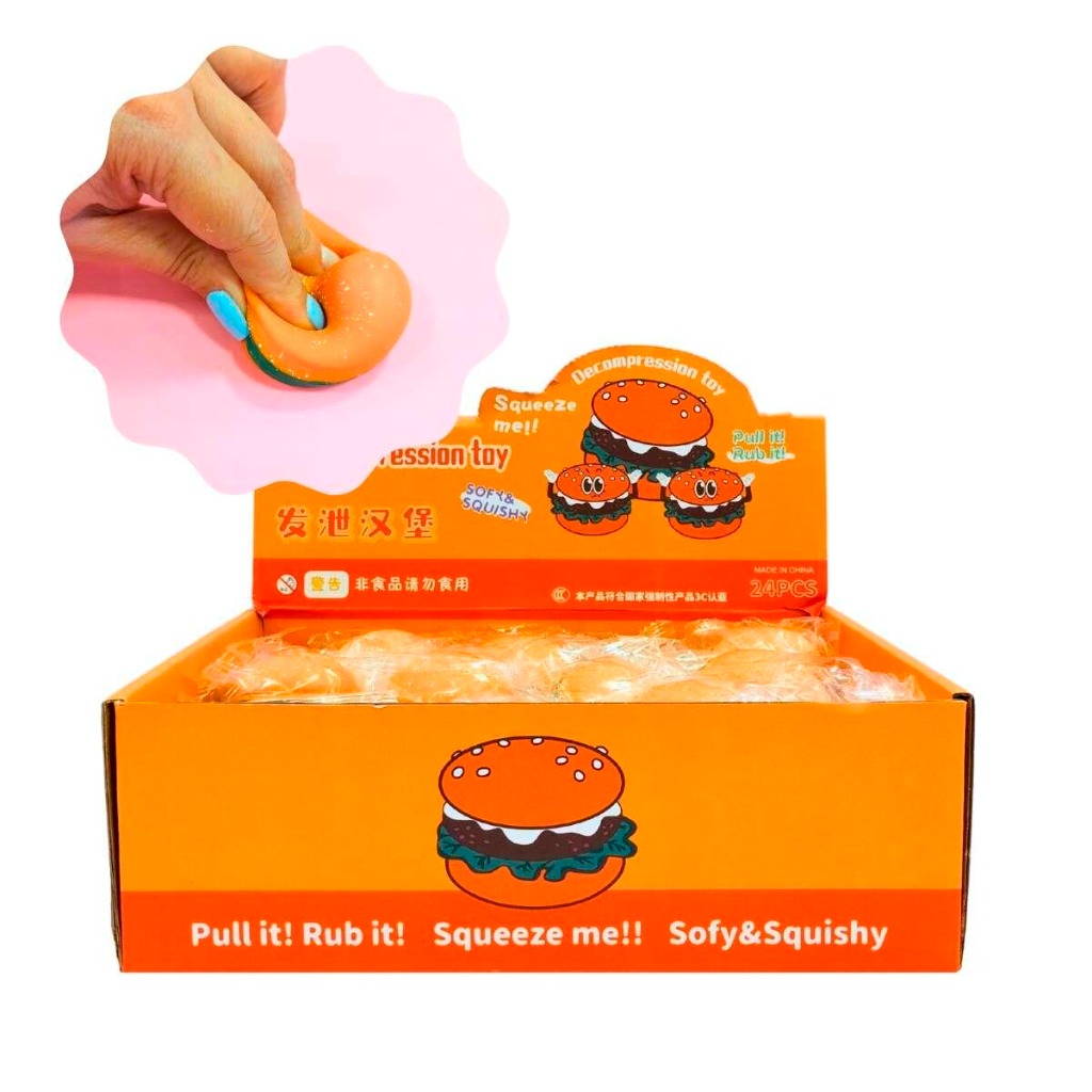 SQUISHY HAMBUR.EN BOLSA