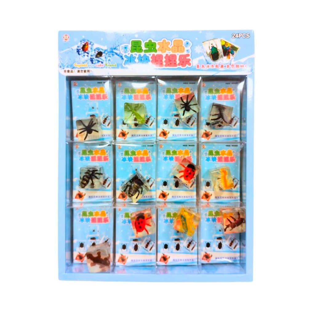 SQUISHY BICHO EN CAJA DE PVC