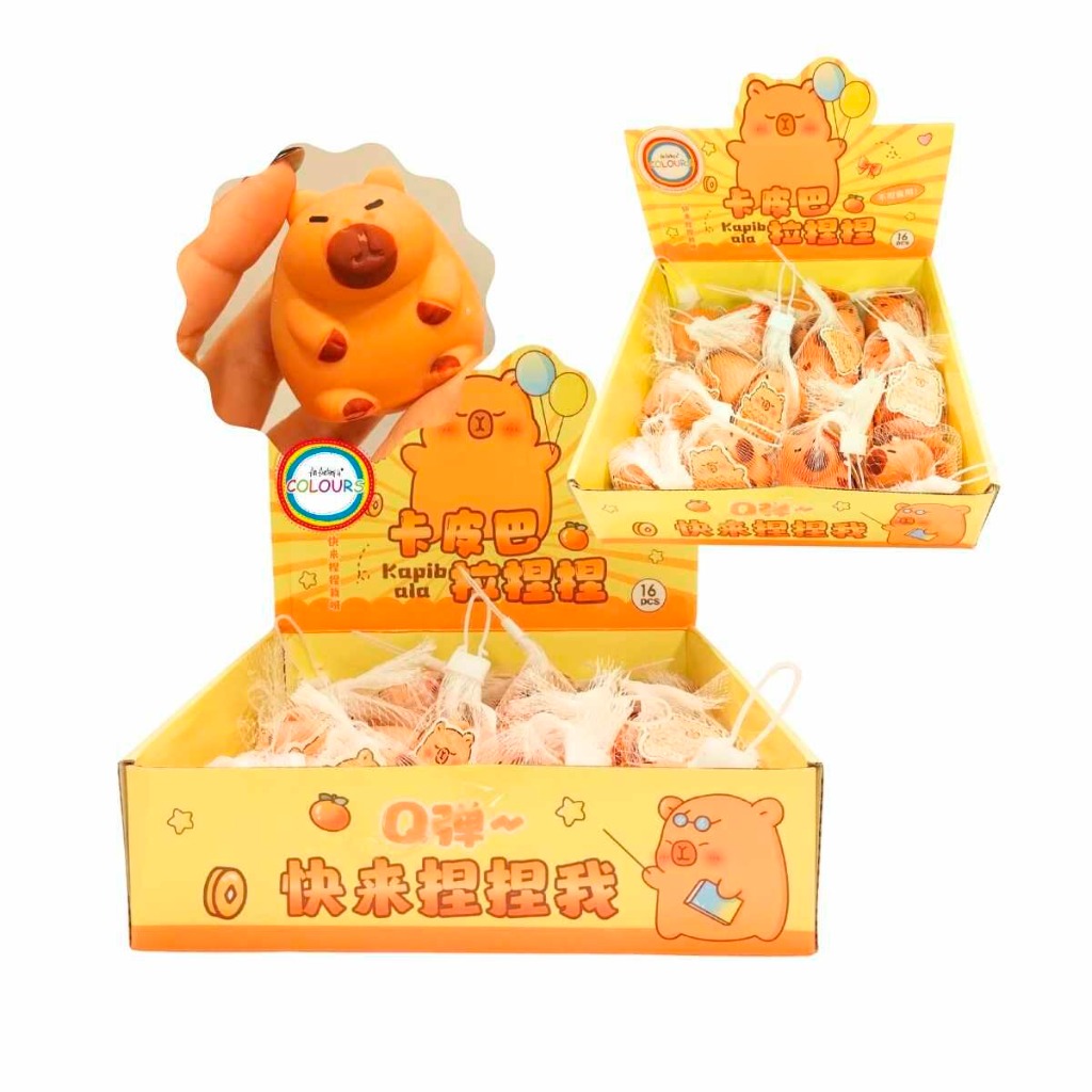 SQUISHY CAPYBARA CHIQUITO EN BOLSA