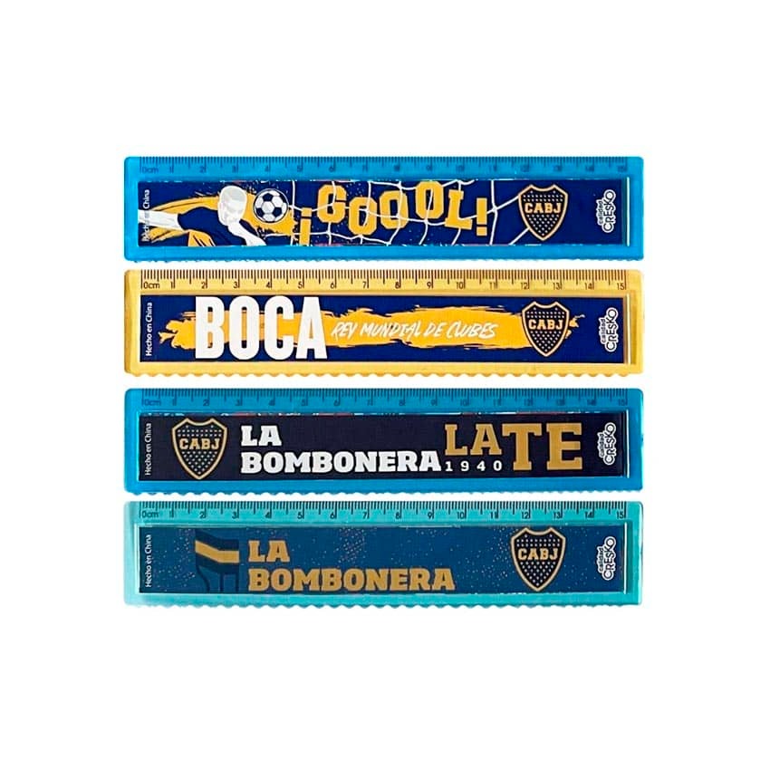 REGLA 15cm. BOCA JUNIORS