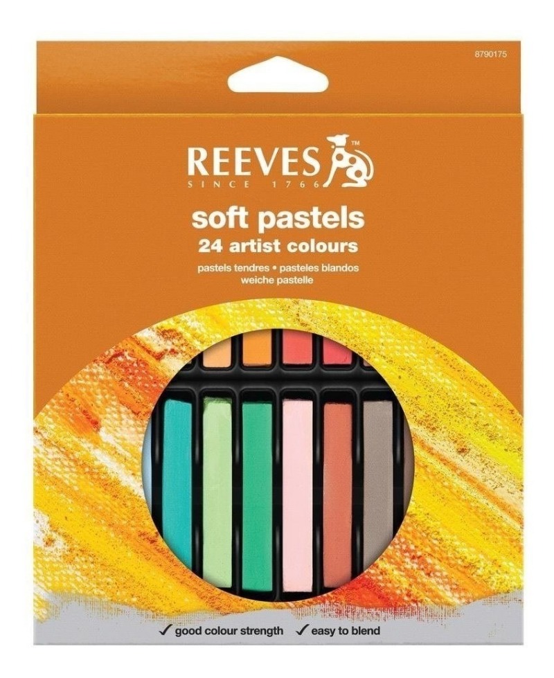 TIZAS PASTEL ACUAR.x24u.REEVES