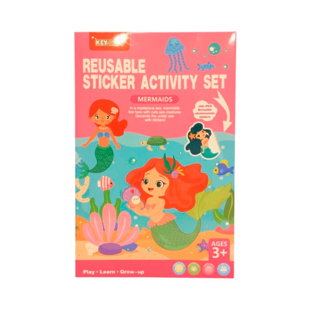 ALBUM C/2 ESCENARIOS SIRENAS + STICKERS