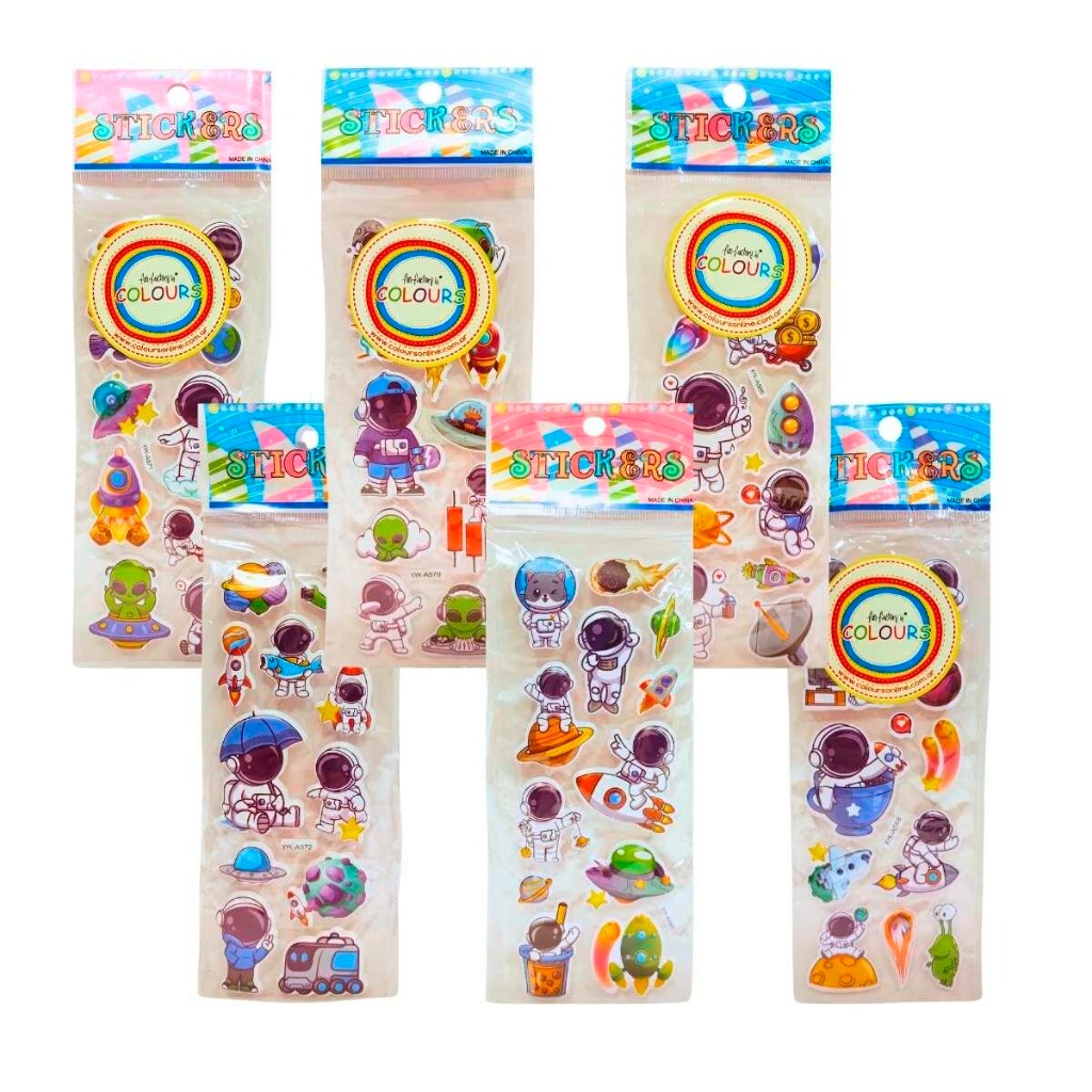 STICKER POP UP ASTRONAUTA