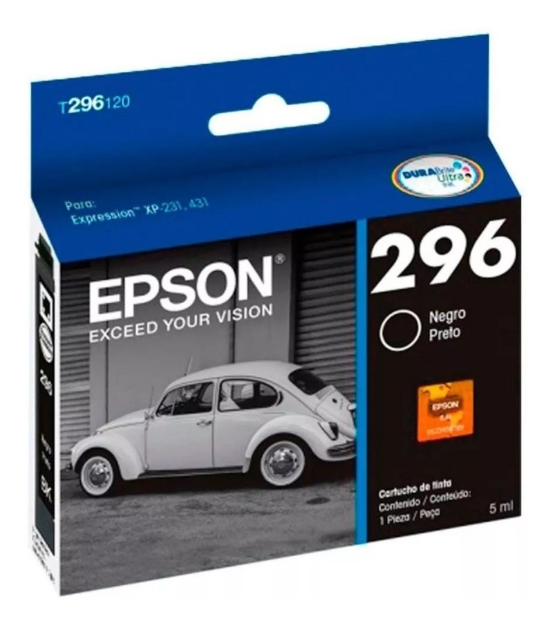 EPSON CART NEGRO 296  XP231-431