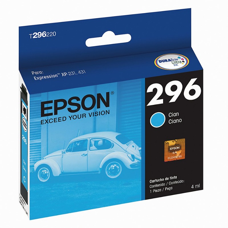 EPSON CART CYAN 296  XP231-431