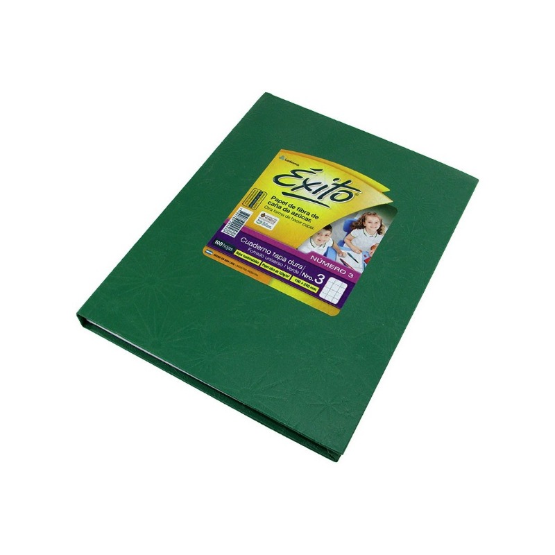 CUAD.N°3 19x24 48HR.T/D.VERDE  EXITO 
