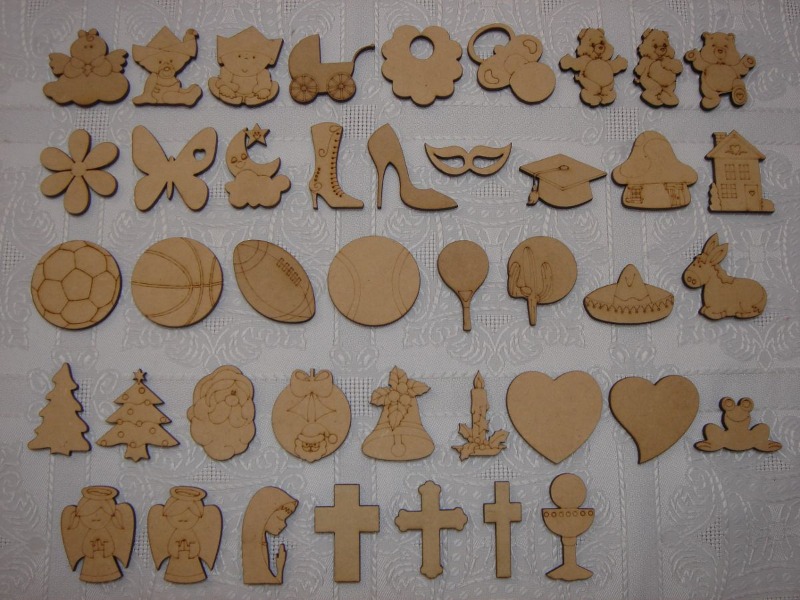 K*MINIATURAS EN MADERA P/PINTAR