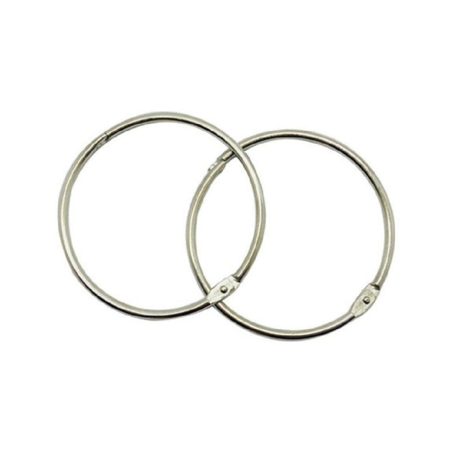 AROS METAL PARA CARPETA 50mm.