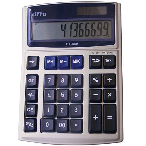 CALC CIFRA DT 880  12 DIG.