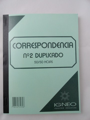 CUAD.CORRESP.DUPLICADO N*2