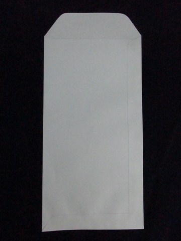 SOBRE BOLSA BCO.90grs.13x25cm.100u.
