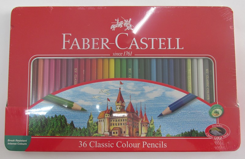 LAP.COLORESx36u.LARGOS CLASSIC F.CASTELL