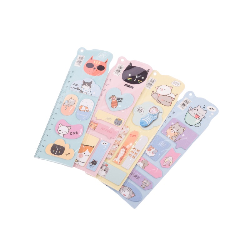 NOTAS ADH. SET x7u. FLOWER
