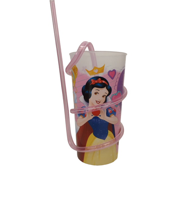 VASO C/SORBETE ALTO PRINCESAS.