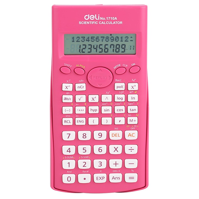 CALCULADORA CIENTIF.1710A 240func. ROSA DELI