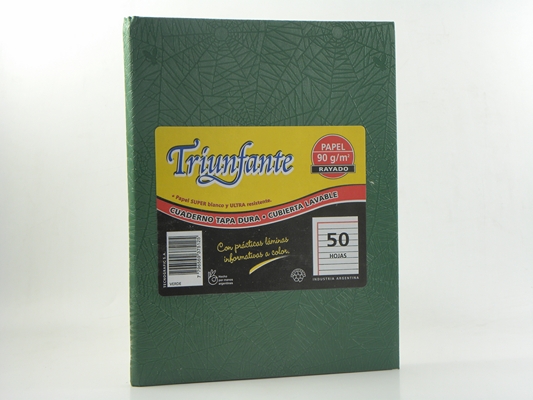 CUAD.T/DURA 50HR.VERDE TRIUNFANTE