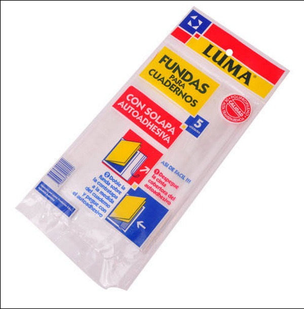 FUNDA PVC P/CUAD.T/FLEX.x5u.