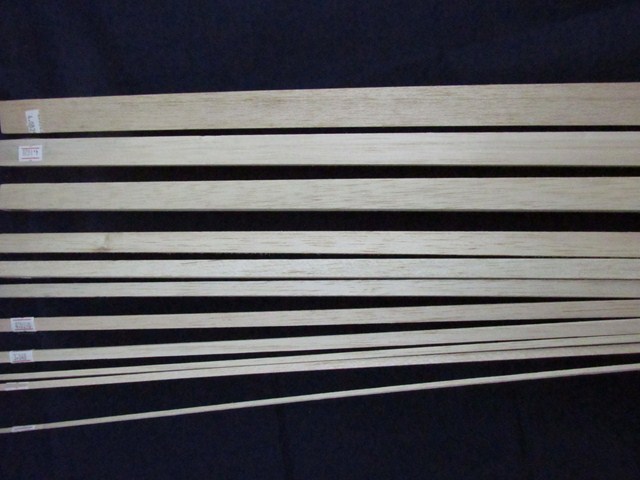 BALSA VARILLA 3x12mm.
