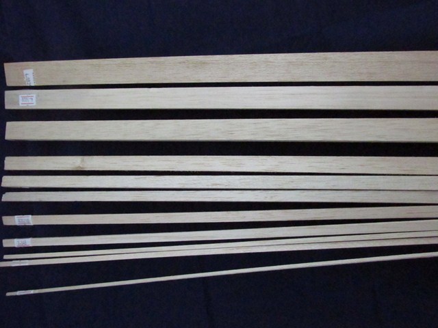 BALSA VARILLA 3x15mm.