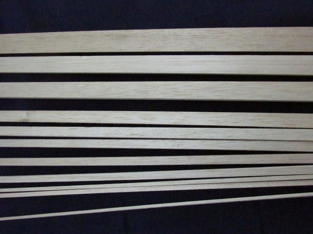 BALSA VARILLA 4x15mm.
