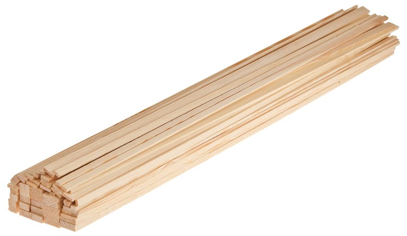 BALSA VARILLA 8x10mm.