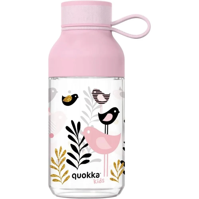 BOTELLA ACRILICO 430ml.C/CORREA BIRDS QUOKKA