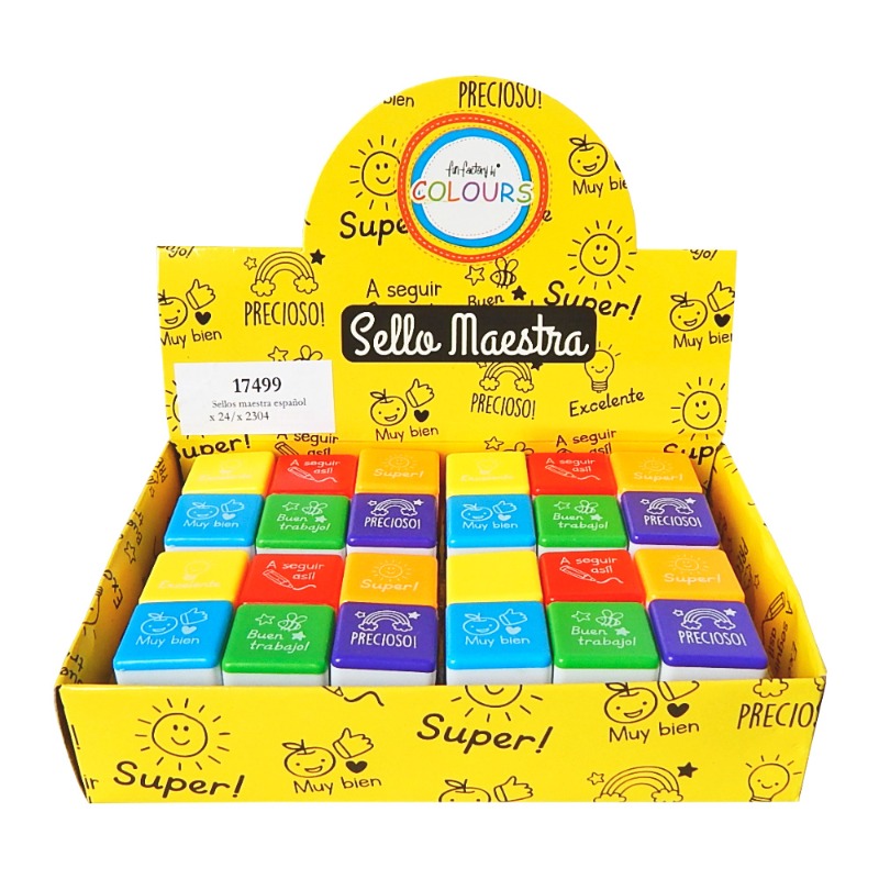SELLITOS INFANTILES MAESTRA  x1u.