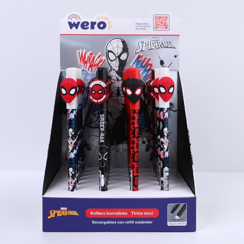 BOLIGR.1mm.GEL BORRABLE SPIDERMAN