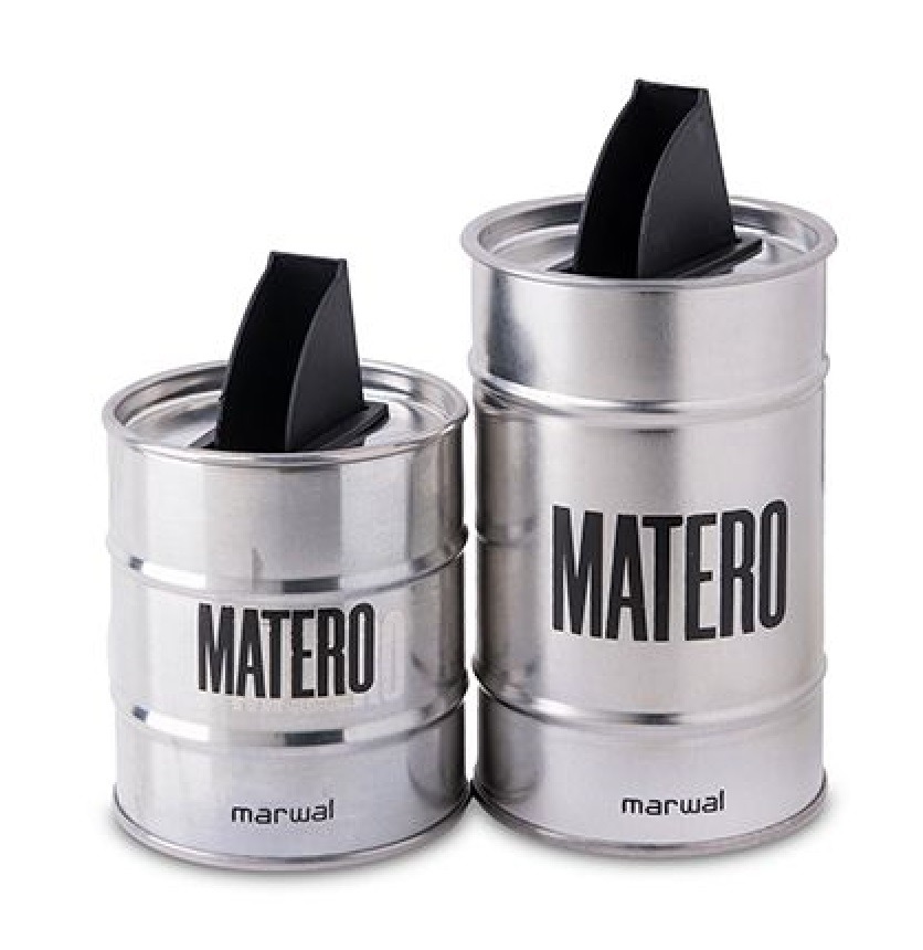 SET DE MATE LATAS MATERO SIMIL ACERO