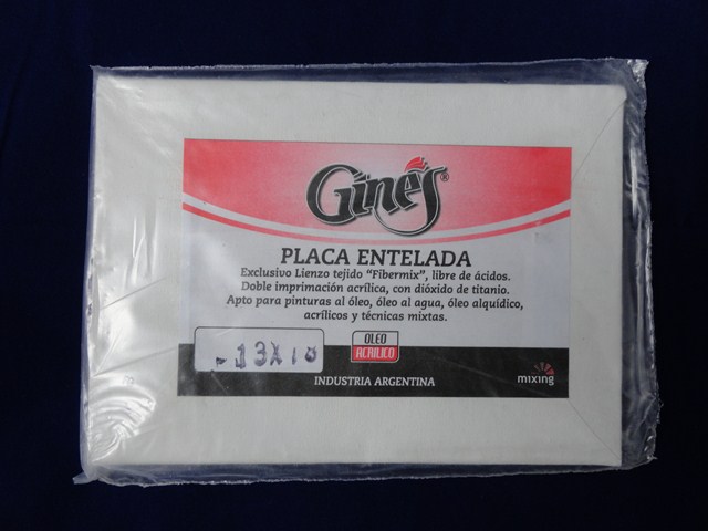 CARTON ENTELADO 13x18cm.GINES