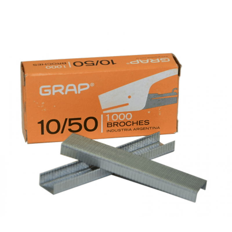 BROCHES P/ABROCH.N*10/50 x1000u.GRAP 