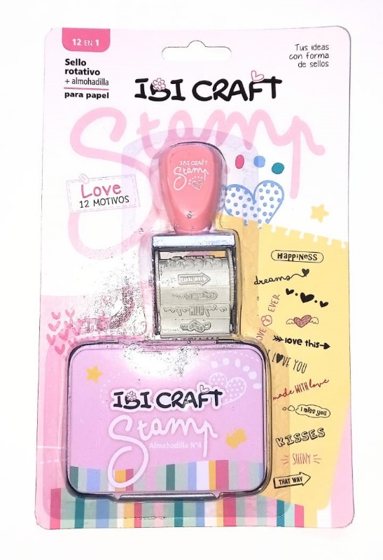 SELLO STAMP SET LOVE (SELLO+ALMOHADILLA)