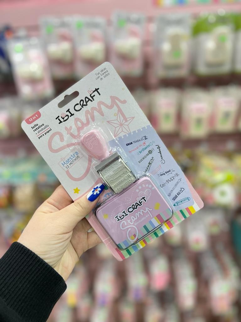 SELLO STAMP SET MAESTRA(SELLO+ALMOHADILLA)