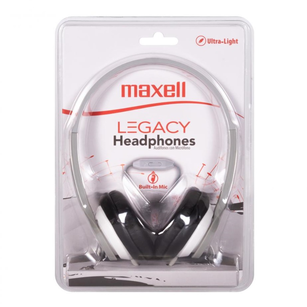 AURICULAR ULTRA LIGHT HP-360 BLANCO MAXELL