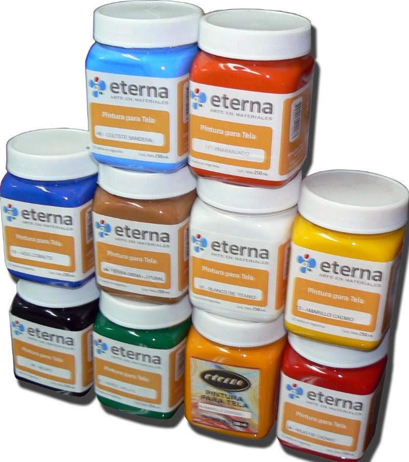 PINTURA P/TELA 250cc.COL.SURT.ETERNA